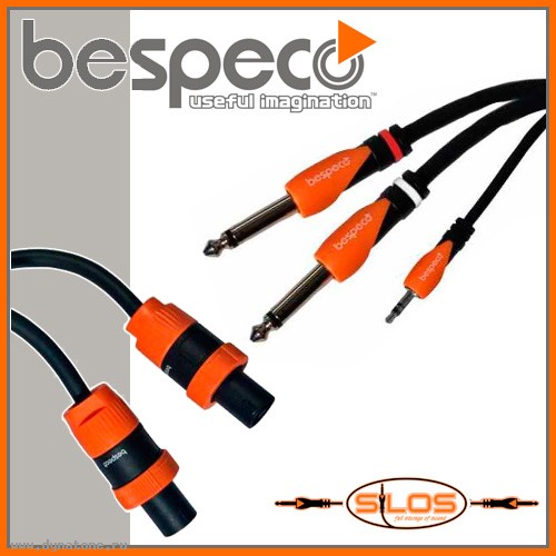 Инструментальные и микрофонные кабели Bespeco