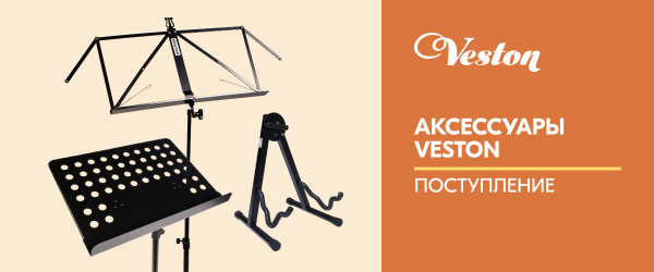 Поступление аксессуаров VESTON