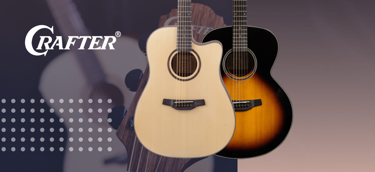 Поступление гитар Crafter Silver