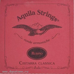 Новые уникальные струны для классической гитары Aquila Rubino!