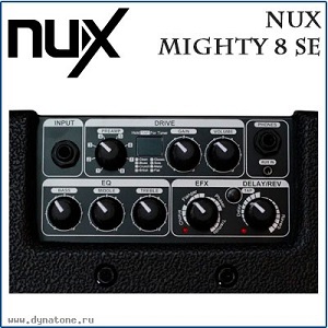 Обзор компактного гитарного комбо NUX Mighty 8 SE