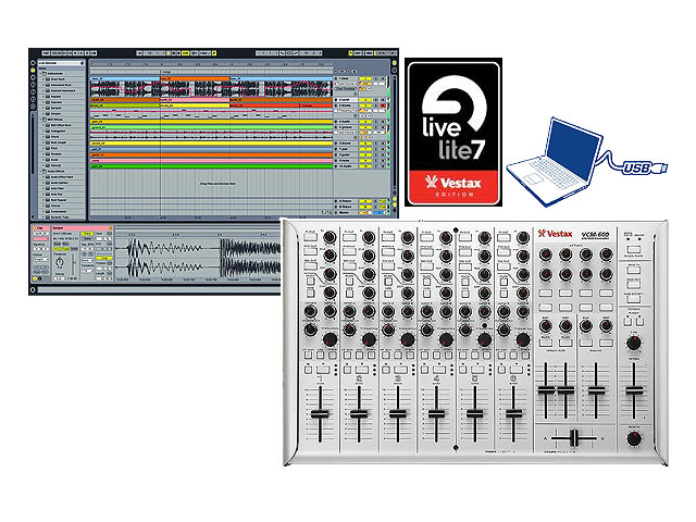 VESTAX VCM-600 - контроллер для работы с цифровой музыкой и VESTAX VCM-600 - контроллер для работы с цифровой музыкой и