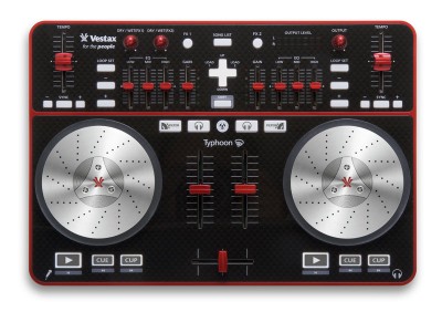 Vestax Typhoon - новый DJ USB MIDI Controller от Vestax под ОС Windows.