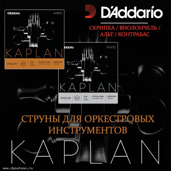Струны D'Addario для оркестровых инструментов