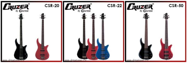 Электрогитары и бас-гитары Cruzer