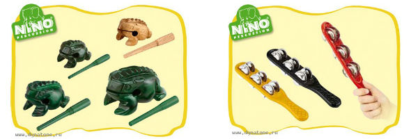 Детские музыкальные инструменты Nino Percussion