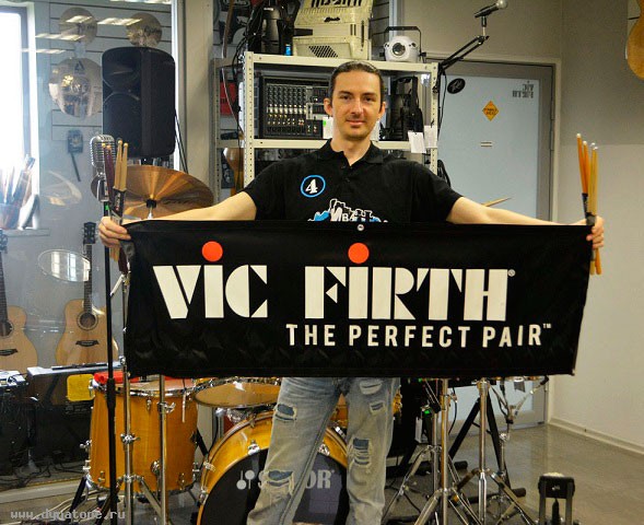 Одним из победителей видео конкурса Vic Firth стал наш соотечественник Артемий Жибарь!
