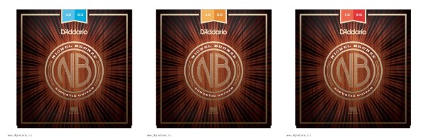 Акустические струны D'Addario Nickel Bronze