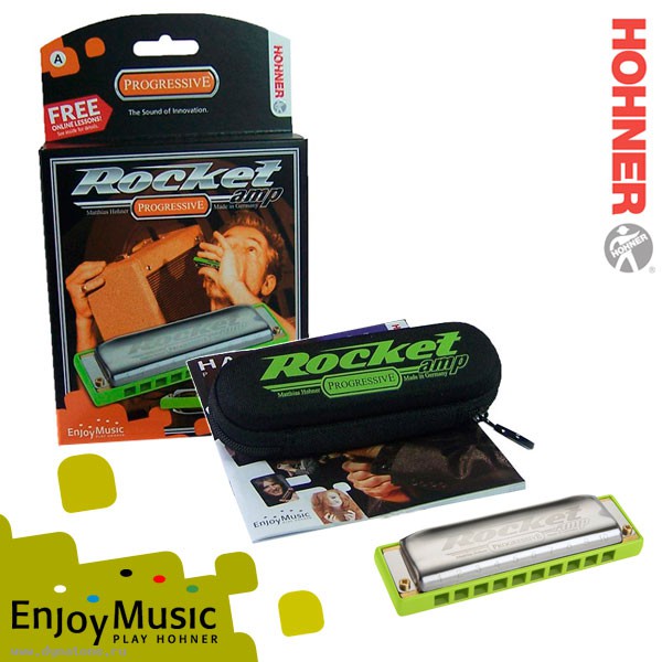 Новинки от Hohner - диатоническая губная гармоника Rocket AMP!