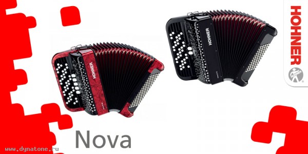 Аккордеоны Hohner - серии Bravo, Nova и Amica!