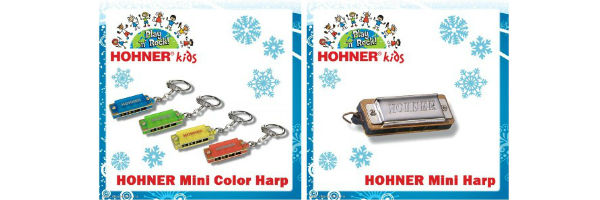 Подарки к Новому Году - детские губные гармошки Hohner Kids!