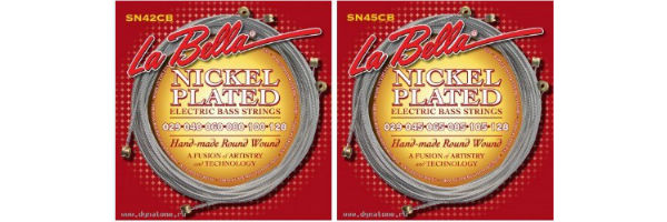 Струны для бас-гитары La Bella серии NICKEL-PLATED