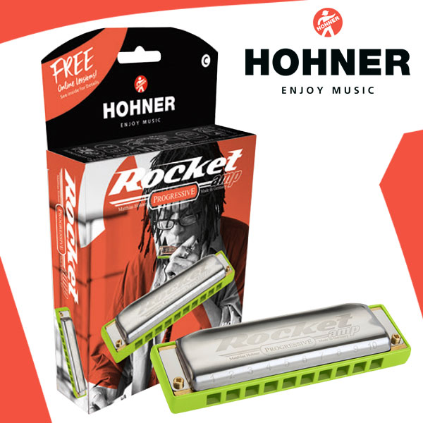 Диатоническая губная гармоника HOHNER Rocket в новой упаковке!
