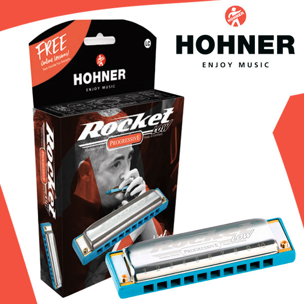 Диатоническая губная гармоника HOHNER Rocket в новой упаковке!