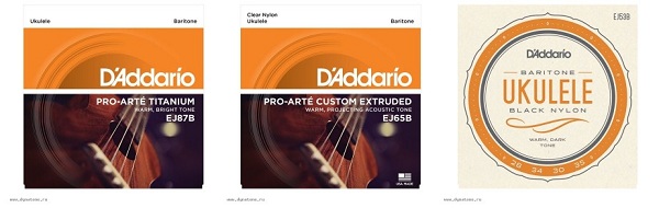 Струны для укулеле D'Addario